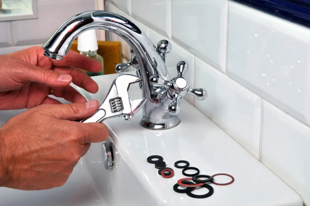 Bathroom faucet repair and fixture replacement by Alpharetta Plumbing Pros